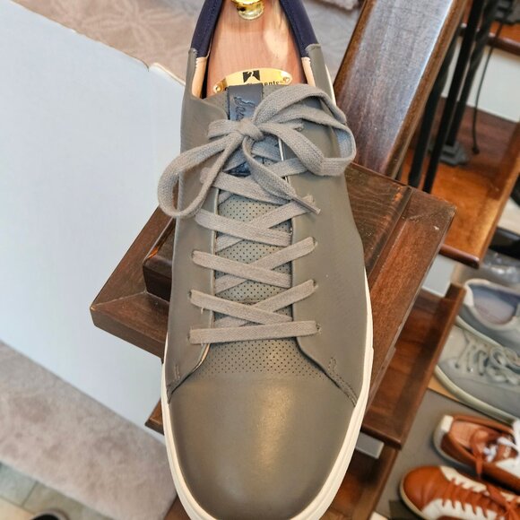 Sam Edelman Gray and Navy Sneakers - Picture 10 of 16